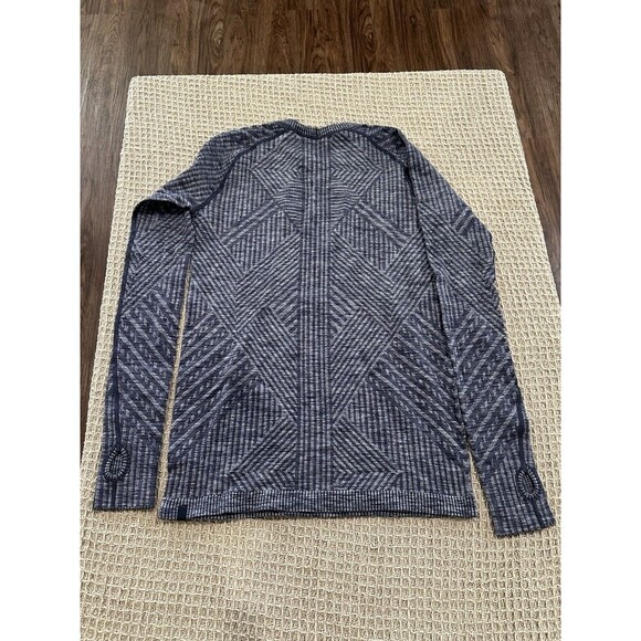 Lululemon Rest Less Pullover In Heathered Cadet Blue Size 8 - Picture 4 of 8